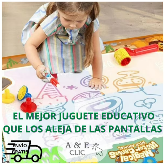 Pizarra Alfombra Mágica Para Dibujar