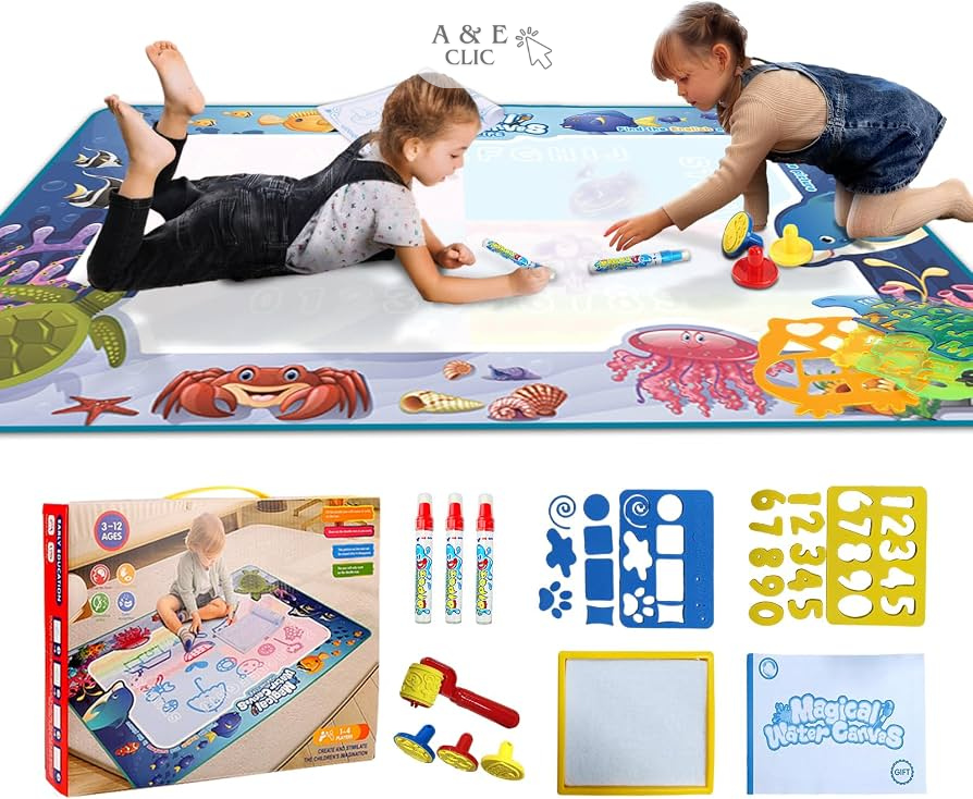 Pizarra Alfombra Mágica Para Dibujar