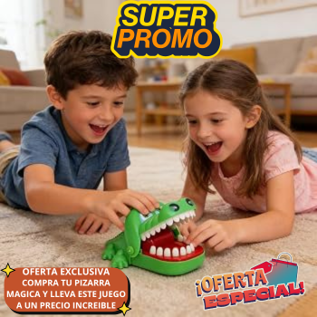 Juguete Cocodrilo Dentista
