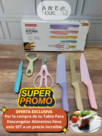 Set juego cuchillos