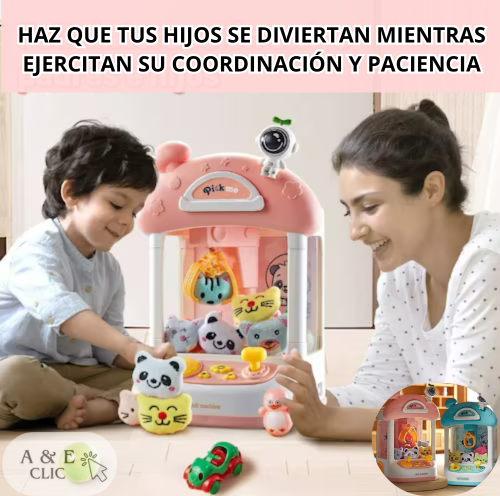 Mini Maquina Saca Peluches Y Juguetes