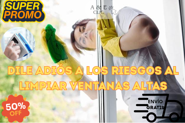 Limpia vidrio Magnetico