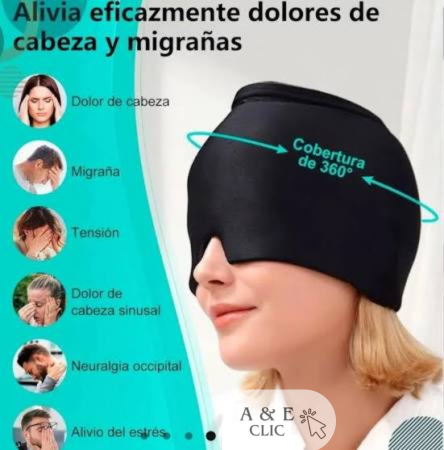 GORRO DE GEL ALIVIO MIGRAÑA