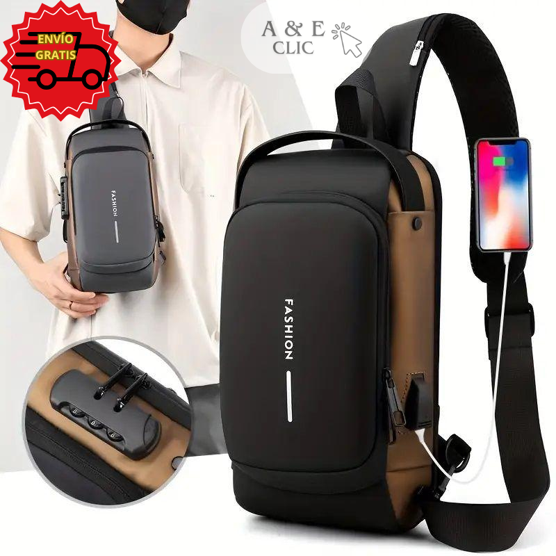 Bolso Antirrobo con Carga USB